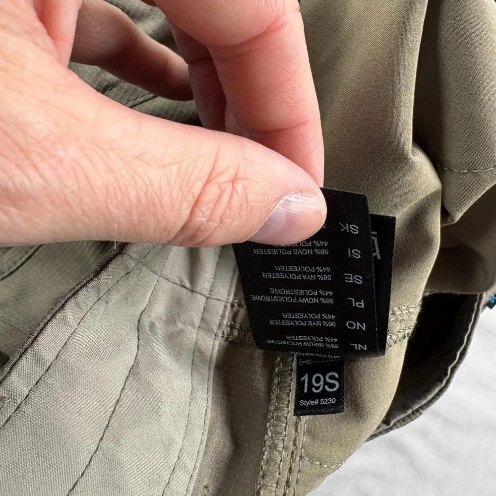 Kuhl Silencr Shorts Mens 34 Brown Ripstop Cargo Stretch Outdoor Hiking Trail